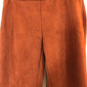Nanette Lepore Suede Knit Stretch Pants